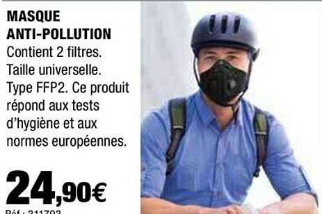 masque anti-pollution