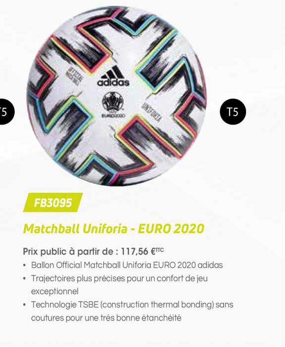 matchball unifornia euro 2020 fb3095