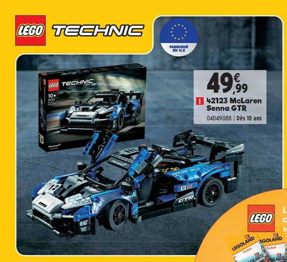 mclaren senna gtr lego technic