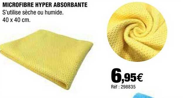 microfibre hyper absorbante