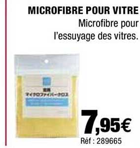 Microfibre Pour Vitre
