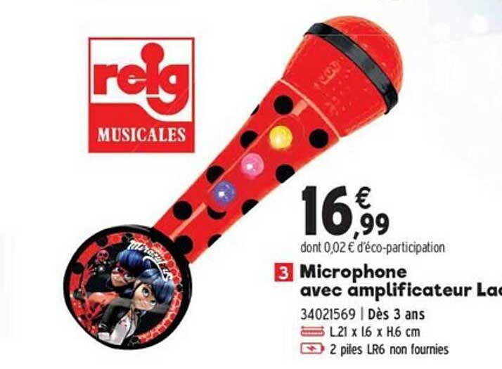 microphone avec amplificateur