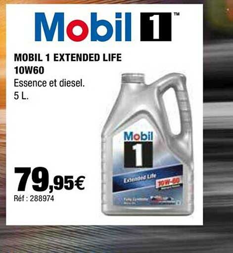 mobil 1 extended life 10w60