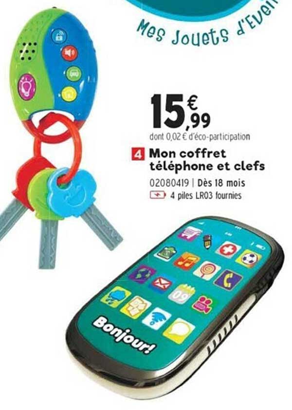 mon coffret telephone et clefs