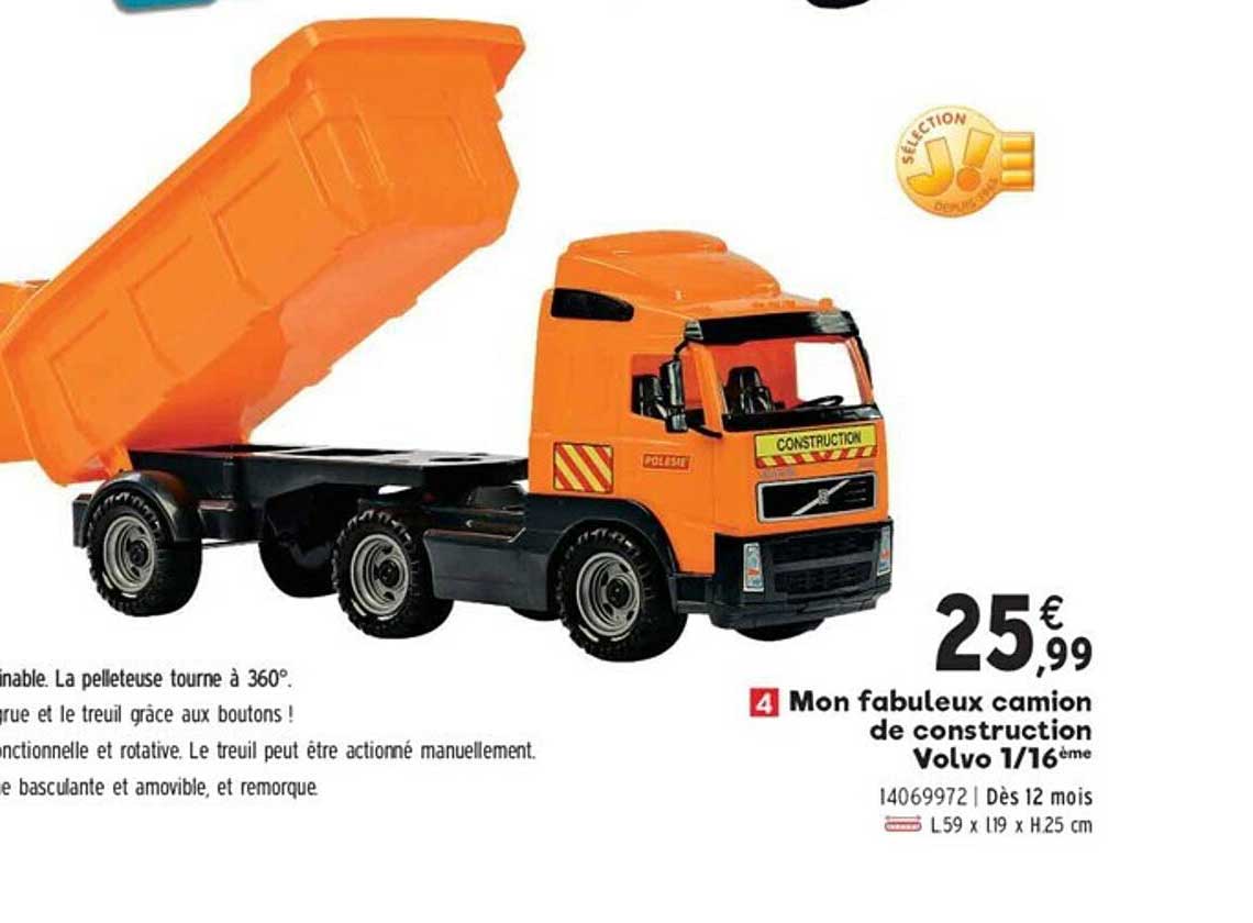 mon fabuleux camion de construction volvo 1-16
