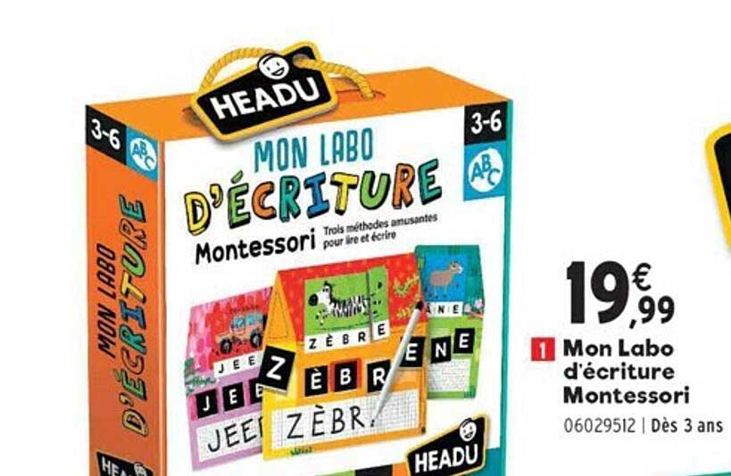 Mon Labo D'ecriture Montessori