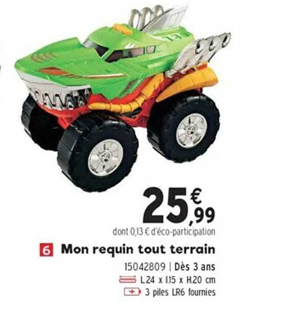 mon requin tout terrain