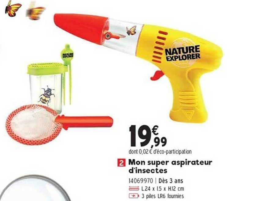 mon super aspirateur d'insectes