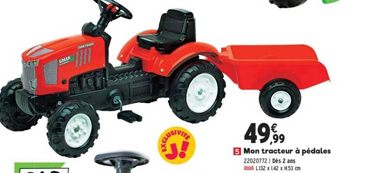 mon tracteur a pedales