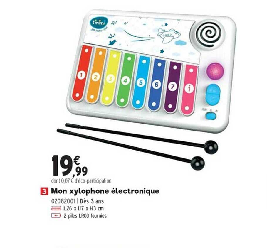 mon xylophone electronique