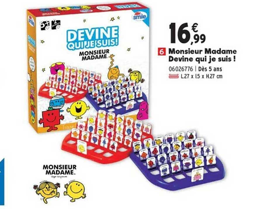 monsieur madame devine qui je suis !