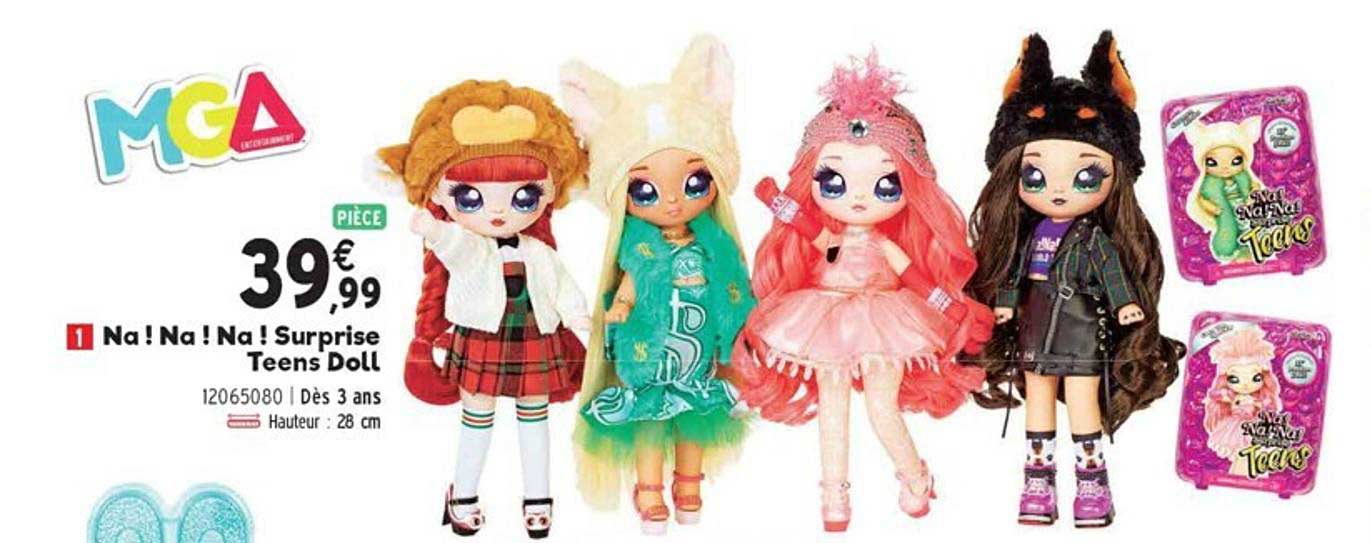 na ! na ! na ! surprise teens doll