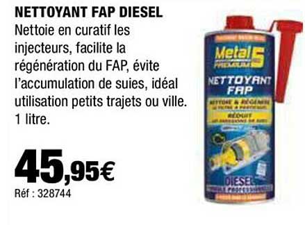 nettoyant fap diesel metal 5