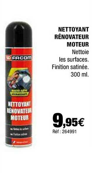 nettoyant rénovateur moteur facom