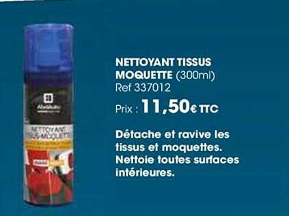 Nettoyant Tissus Moquette