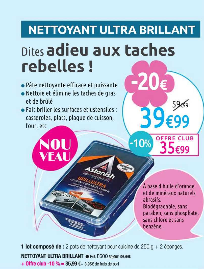 nettoyant ultra brillant