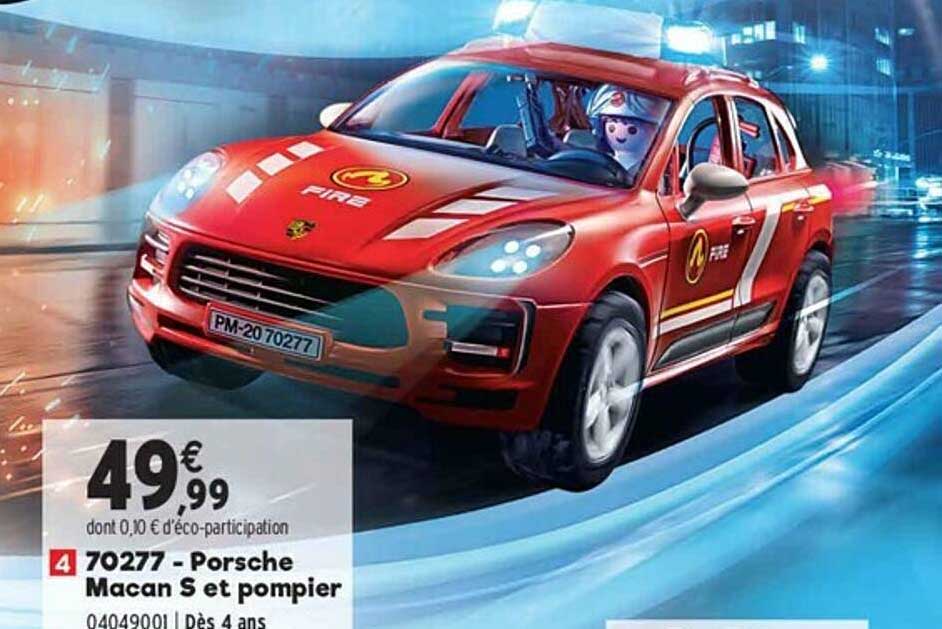 porsche macan s et pompier
