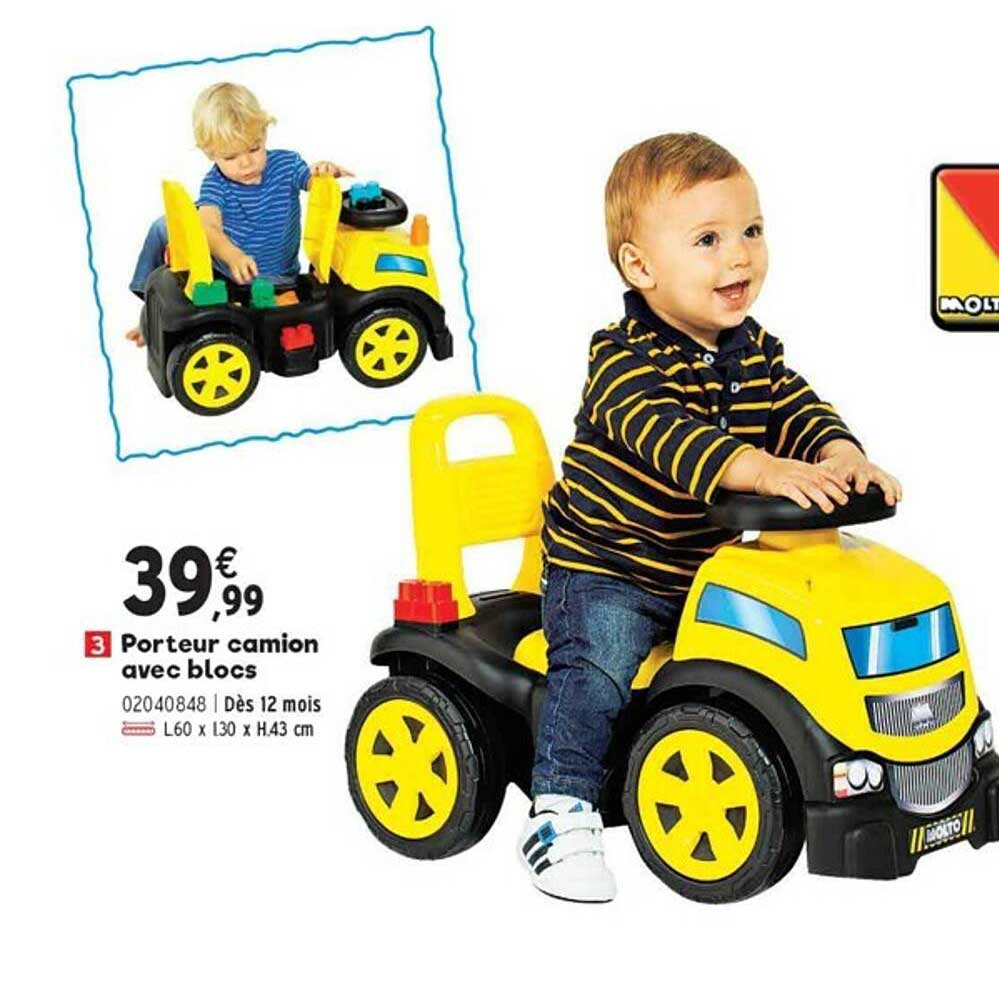 Porteur Camion Avec Blocs