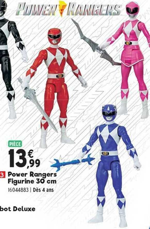 power rangers figurine 30 cm