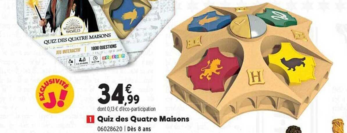 quiz des quatre maisons