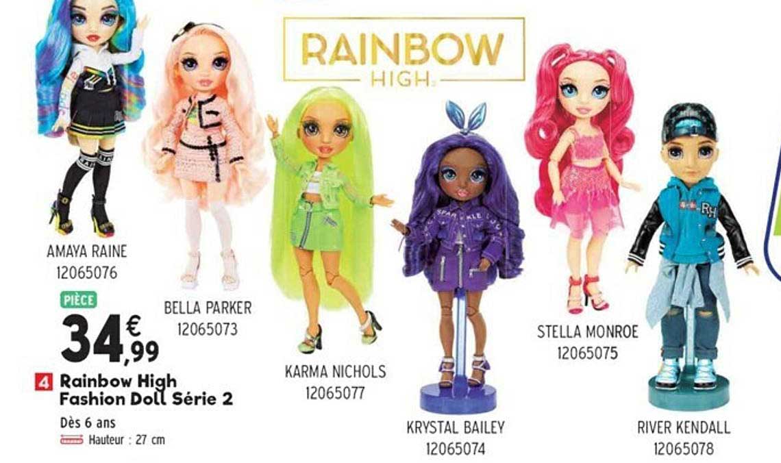 rainbow high fashion doll serie 2