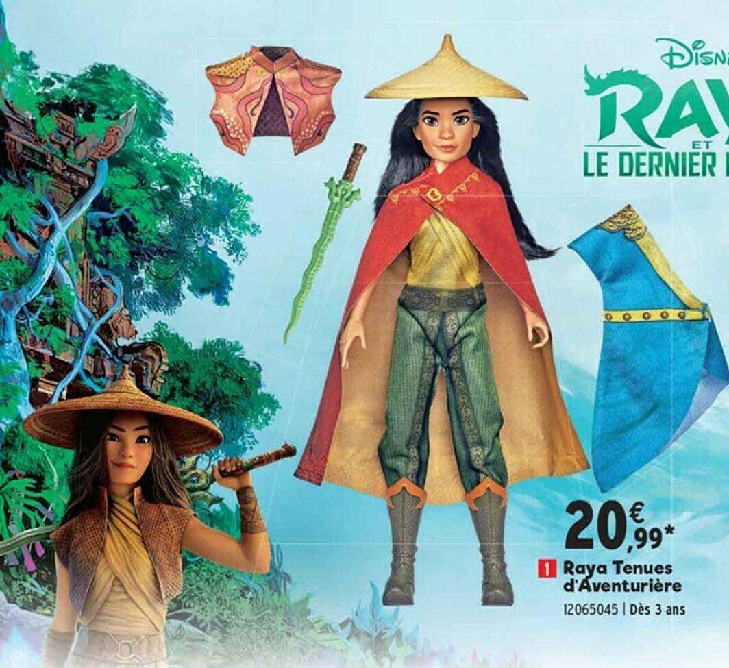 raya tenues d'aventuriere