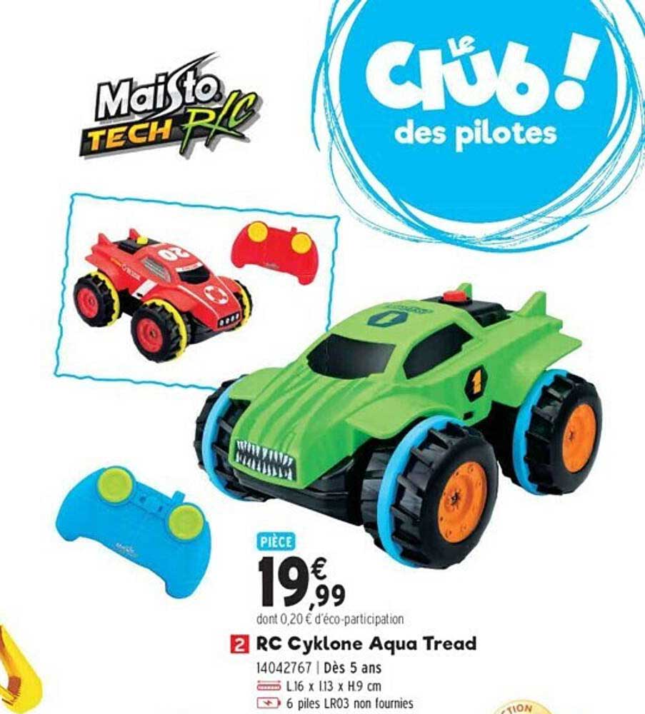rc cyclone agua tread