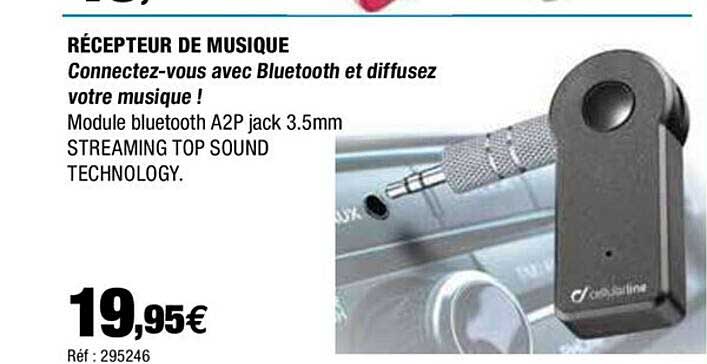 récepteur de musique