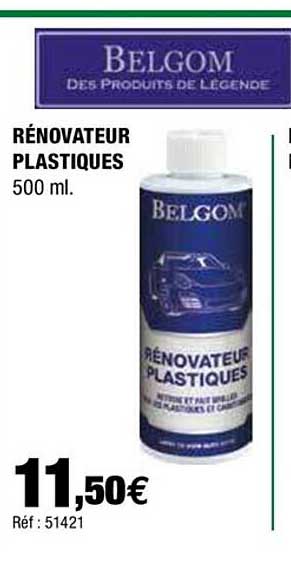 rénovateur plastique belgom