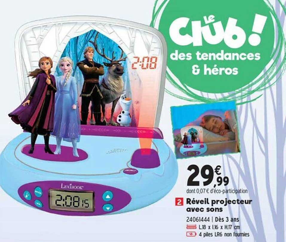 Reveil Projecteur Avec Sons