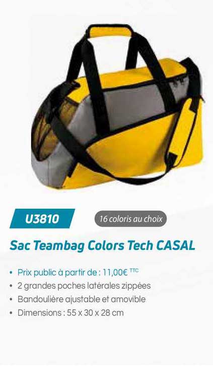 sac teambag colors tech casal u3810