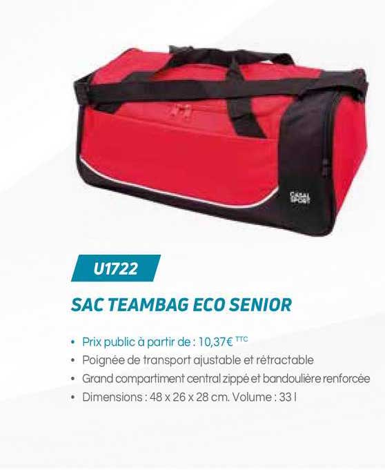 sac teambag eco senior u1722