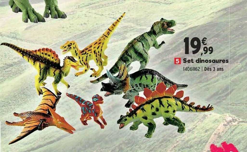 Set Dinosaures