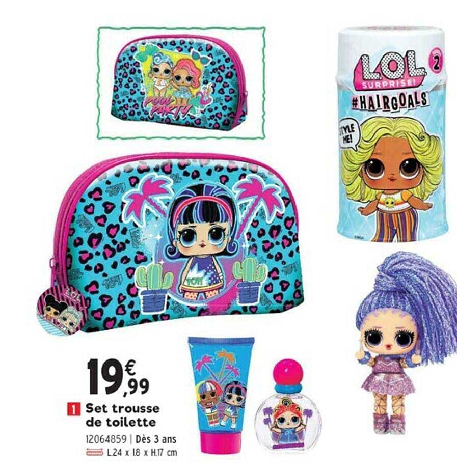 Set Trousse De Toilette