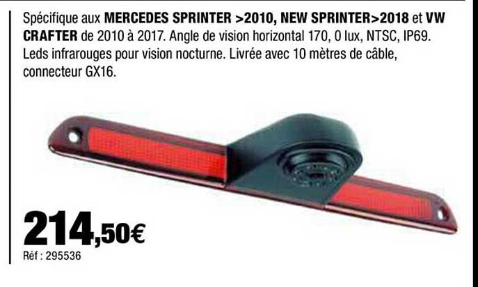 spécifique aux mercedes sprinter , new sprinter et vw
