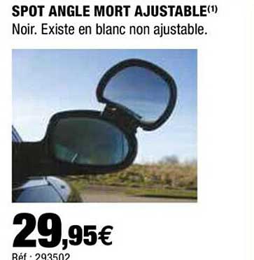 spot angle mort ajustable