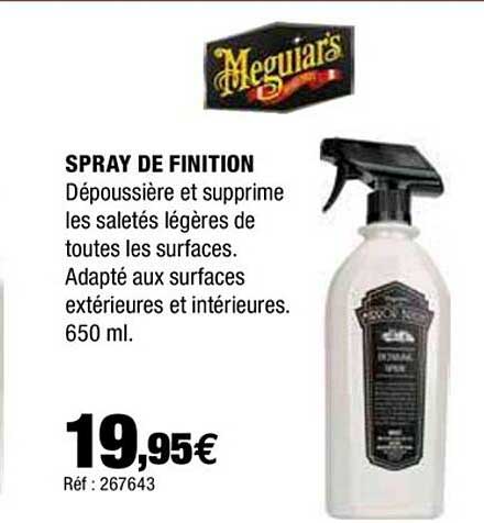 spray de finition