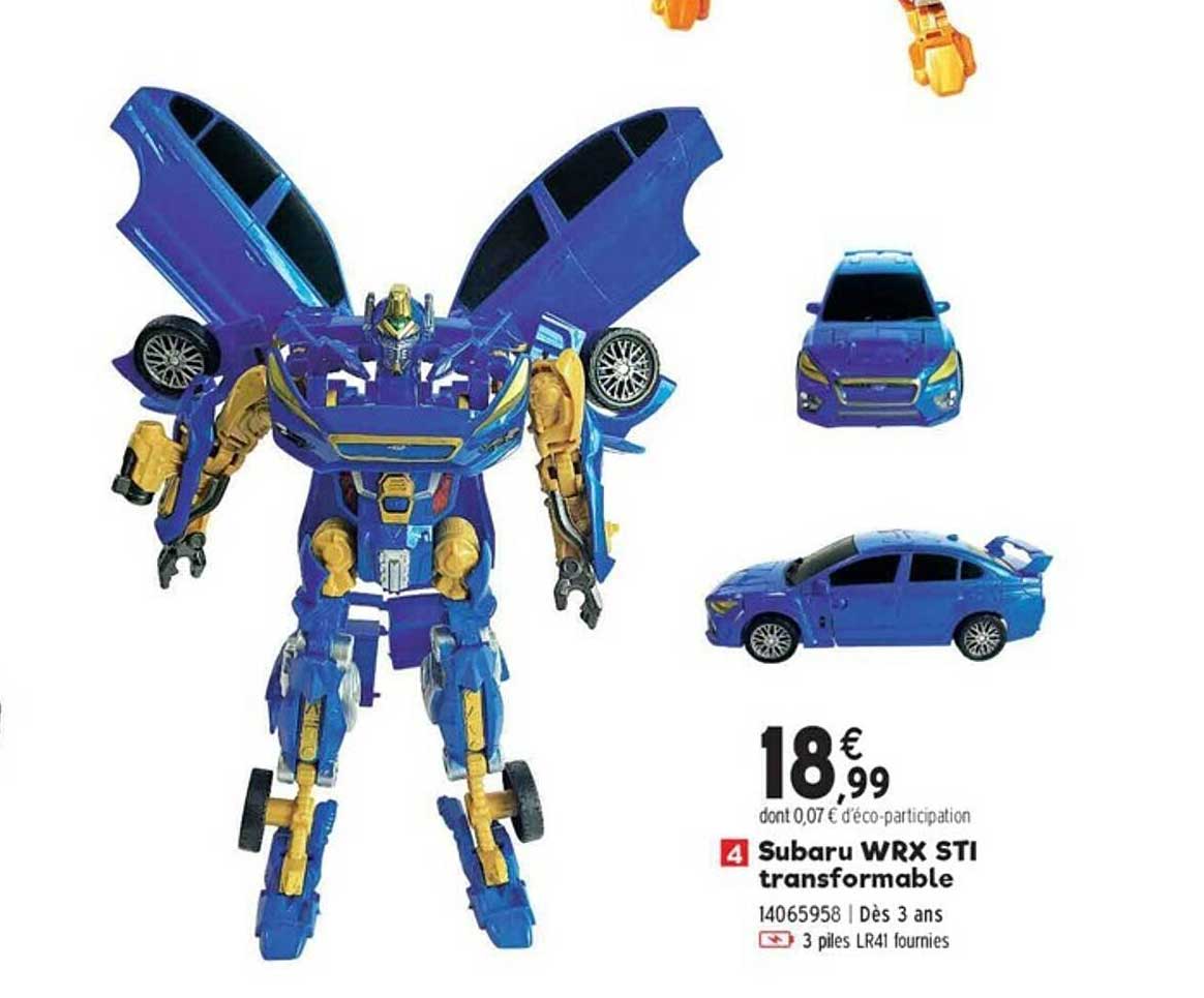 subaru wrx sti transformable