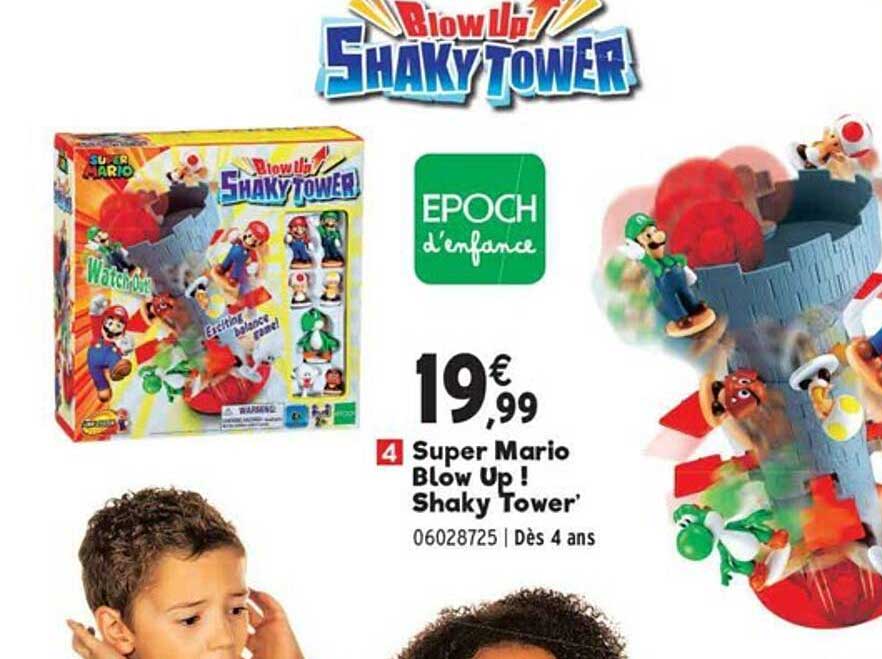 super mario blow up! shaky tower