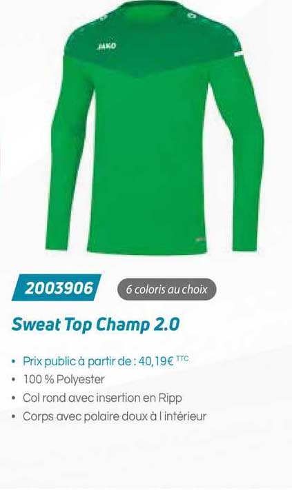 sweat top champ 2.0 2003906