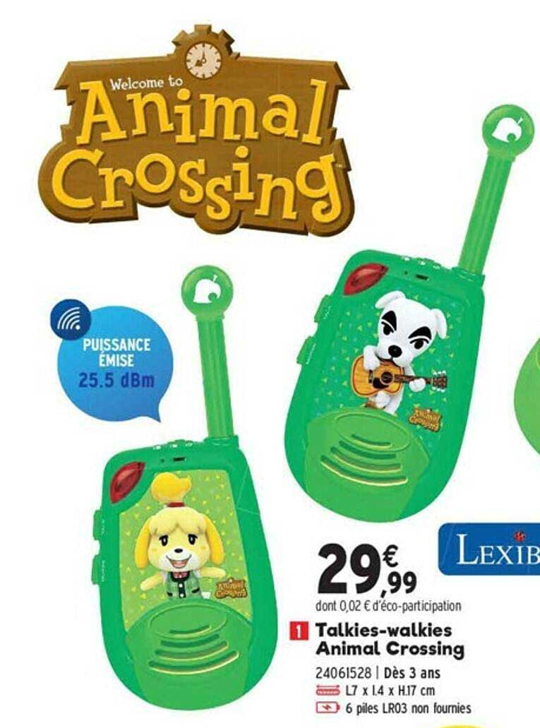 Talkies-walkies Animal Crossing