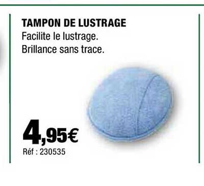 tampon de lustrage