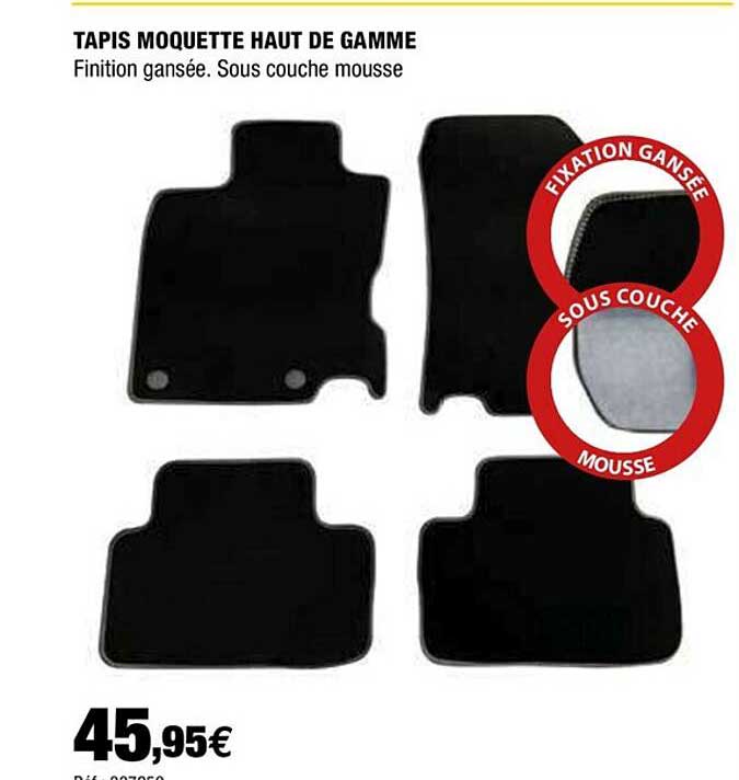 tapis moquette haut de gamme