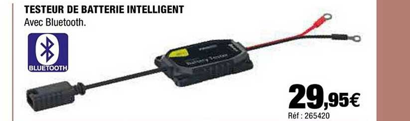 testeur de batterie intelligent