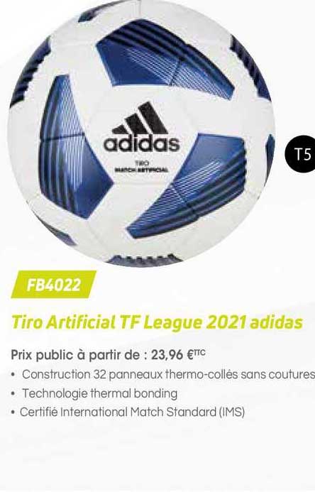 tiro artificial tf league 2021 adidas fb4022