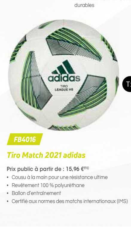 Tiro Match 2021 Adidas Fb4016