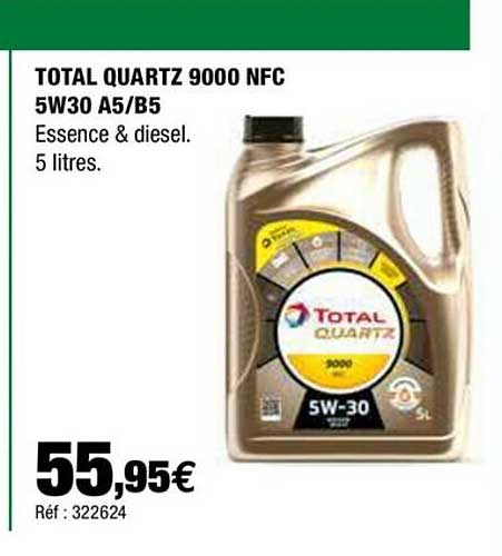 total quartz 9000 nfc 5w30 a5-b5