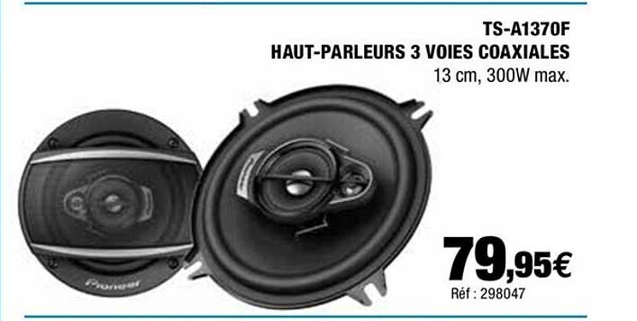 ts-a1370f haut-parleurs 3 voies coaxiales