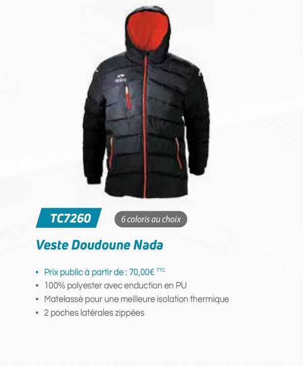 Veste Doudoune Nada Tc7260
