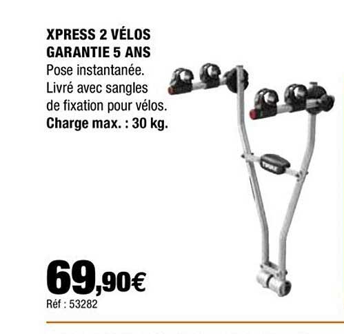 xpress 2 vélos garantie 5 ans